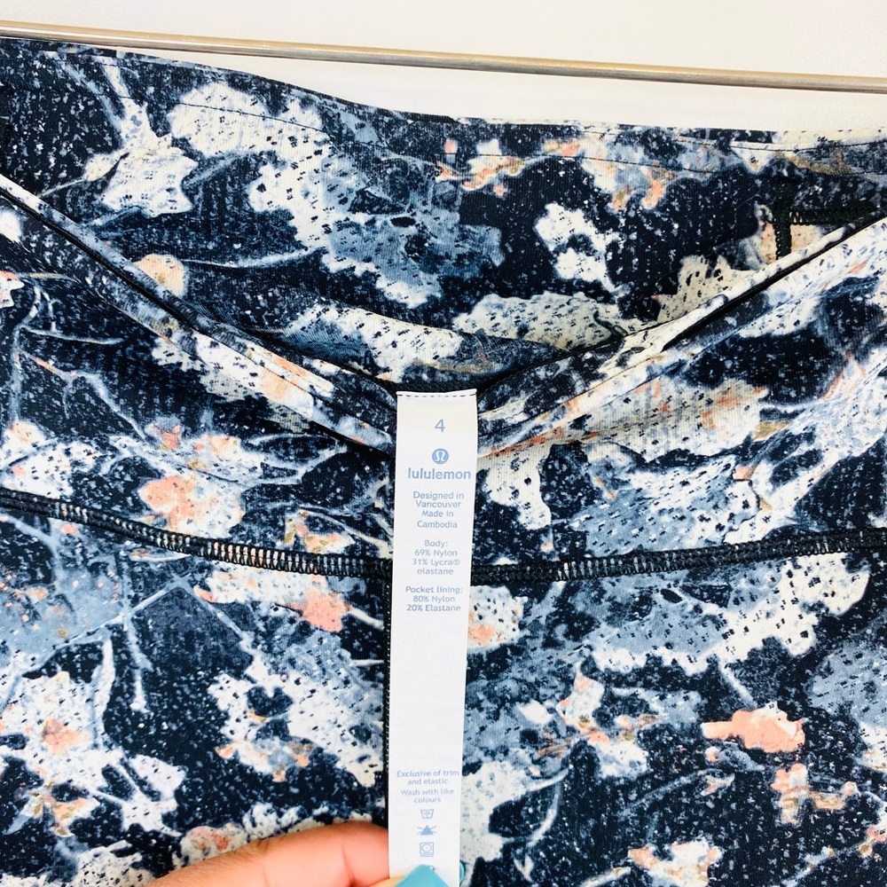 Lululemon Speed Up Crop *21" Spring Bloom Multi - Picture 9 of 9